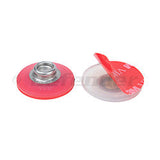 YKK Snad Replacement Snaps Set of 20 Self Adhesive Snaps Clear