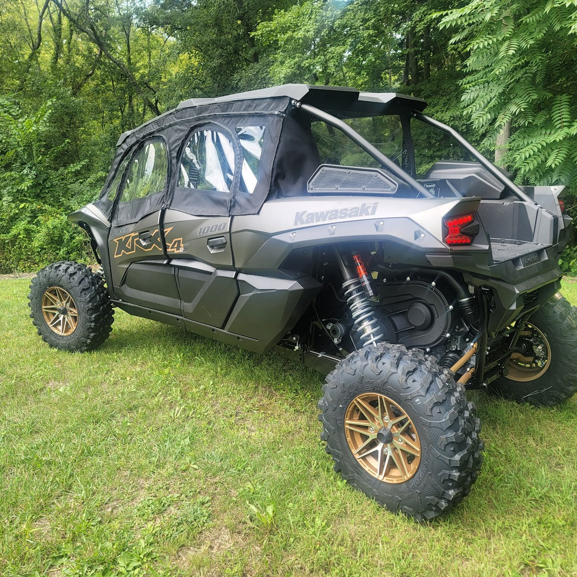 GrilleAdz Driver Side Door Bag For Kawasaki KRX-2 & KRX-4 (2020-2023) - UTV Storage