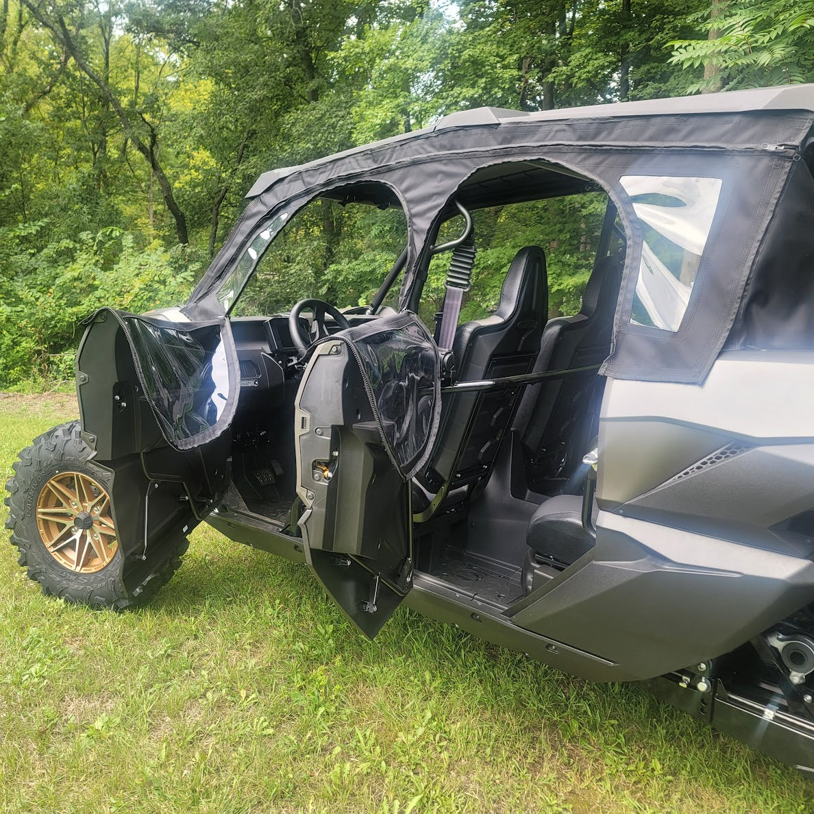 Kawasaki KRX4 Upper Door Enclosure Sides Only – Side X Side Enclosures