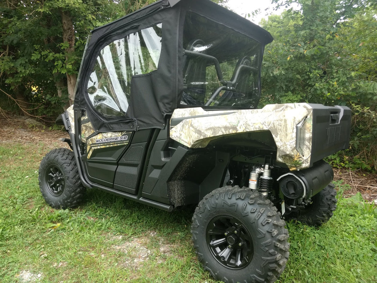 Yamaha Wolverine X2 2 Door 2019-20 Utv Soft Cab Enclosure Sides
