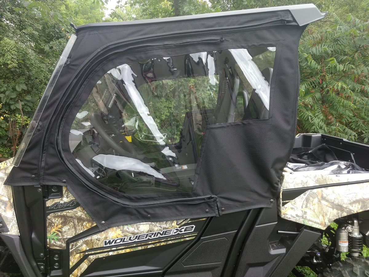 Yamaha Wolverine X2 2 Door 2019-20 Utv Soft Cab Enclosure Sides