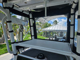 Caymas Boat Soft 3 sided Windshield for HB Models works great with Upper Station 2nd station